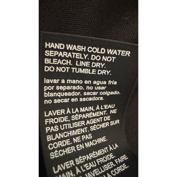 2/$30 Bebe XXS Black & White Abstract Print Dress With Chain Straps - Picture 9 of 14